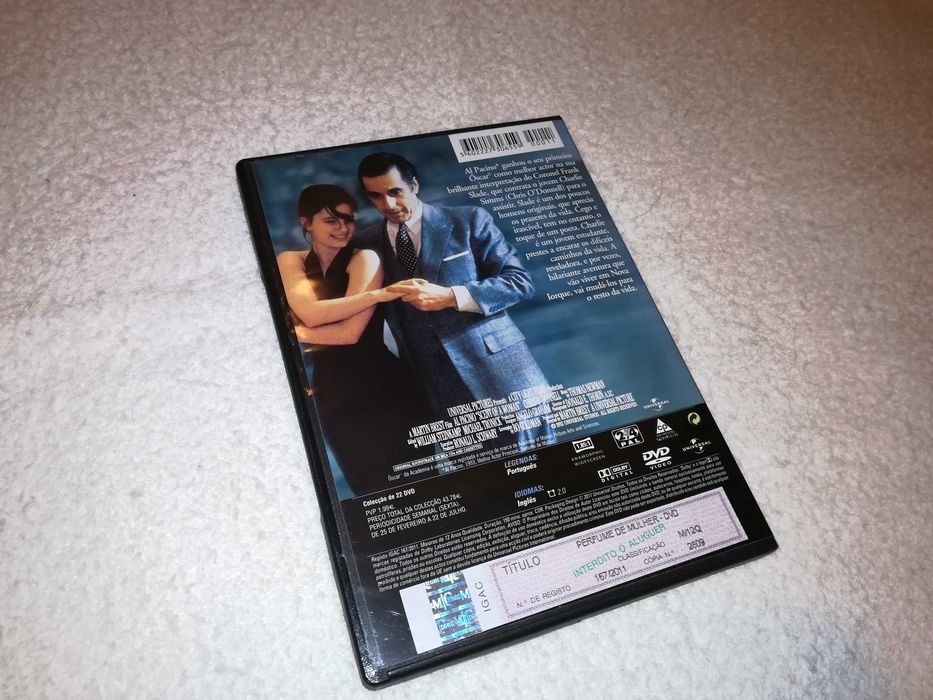 perfume de mulher (filme em dvd com al pacino)