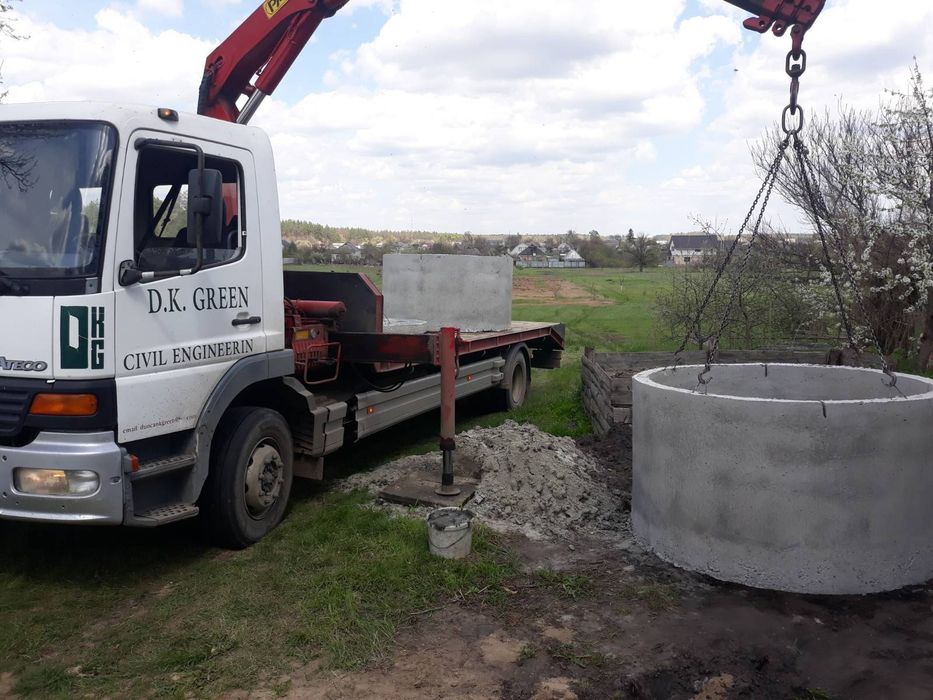 Кольца бетонные для скважин и канализации