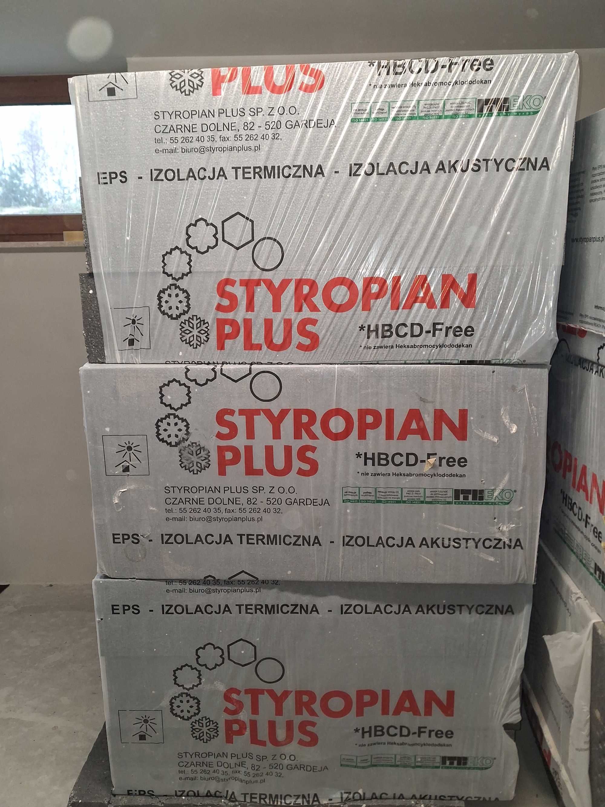 Styropian EPS 032 FASADA GRAFIT gr.20 cm