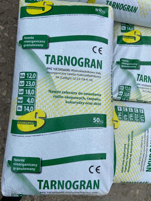 Tarnogran PK nawóz wieloskładnikowy Siarkopol worek 50kg