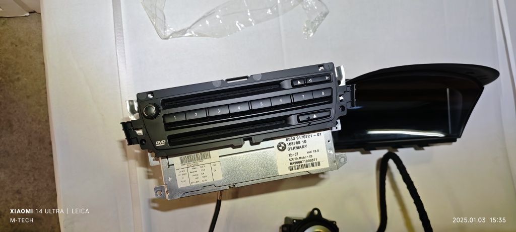 Nawigacja ccc BMW e90 E91 duży wyświetlacz plus kontroler