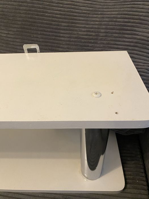 Półka wisząca biała