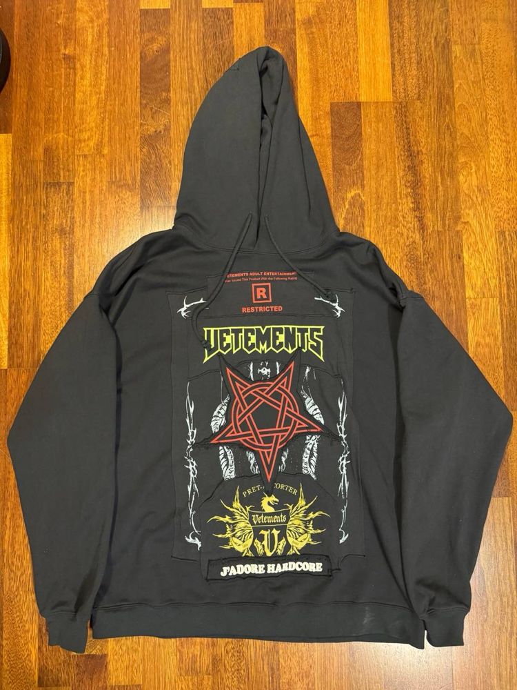 Vetements Hardcore худи