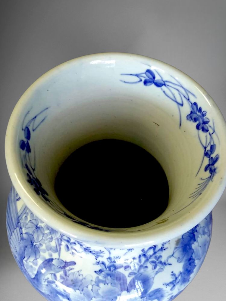 A Massive Antique Japanese Arita Porcelain by Kajiwara Kiln séc XIX