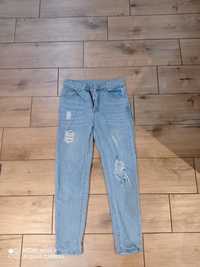 Spodnie jeans shein xs