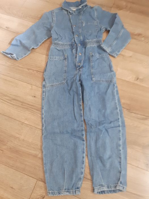Kombinezon jeansowy r. 134 Zara