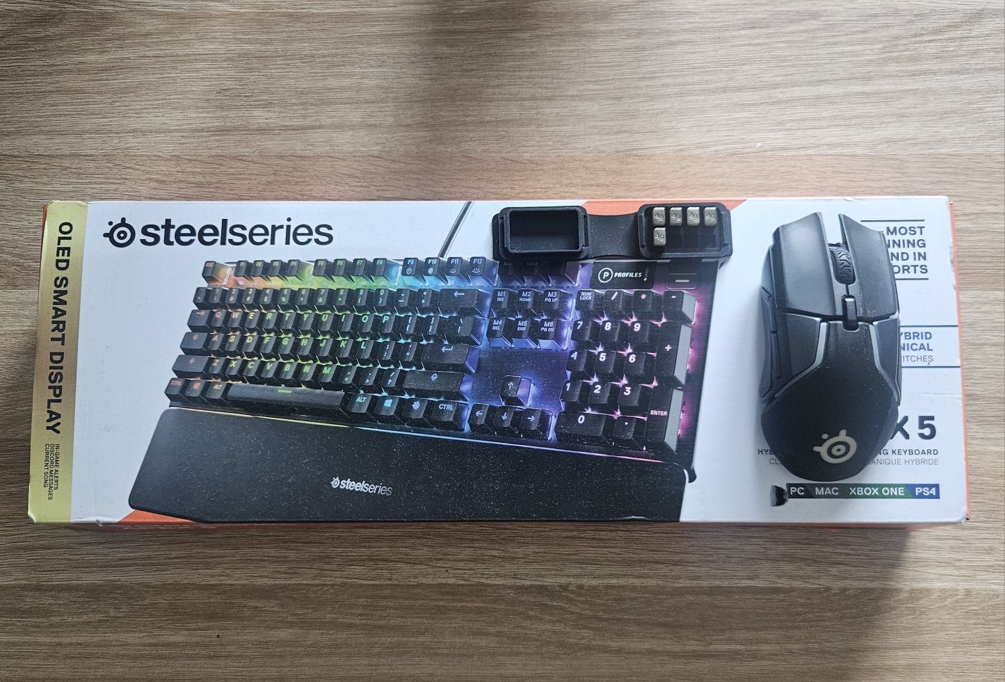 Zestaw do gier STEELSERIES Apex 5, Rival 600
