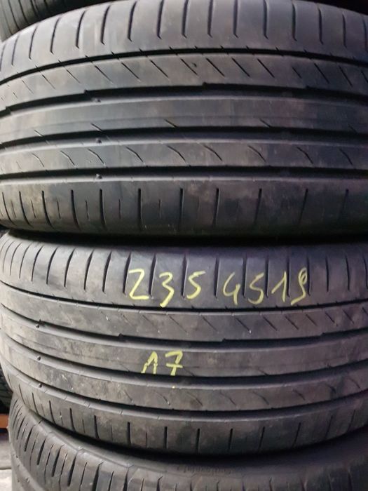 Opony Letnie-Run-Flat-R19 235/45-6.5mm-Montaż-Continental