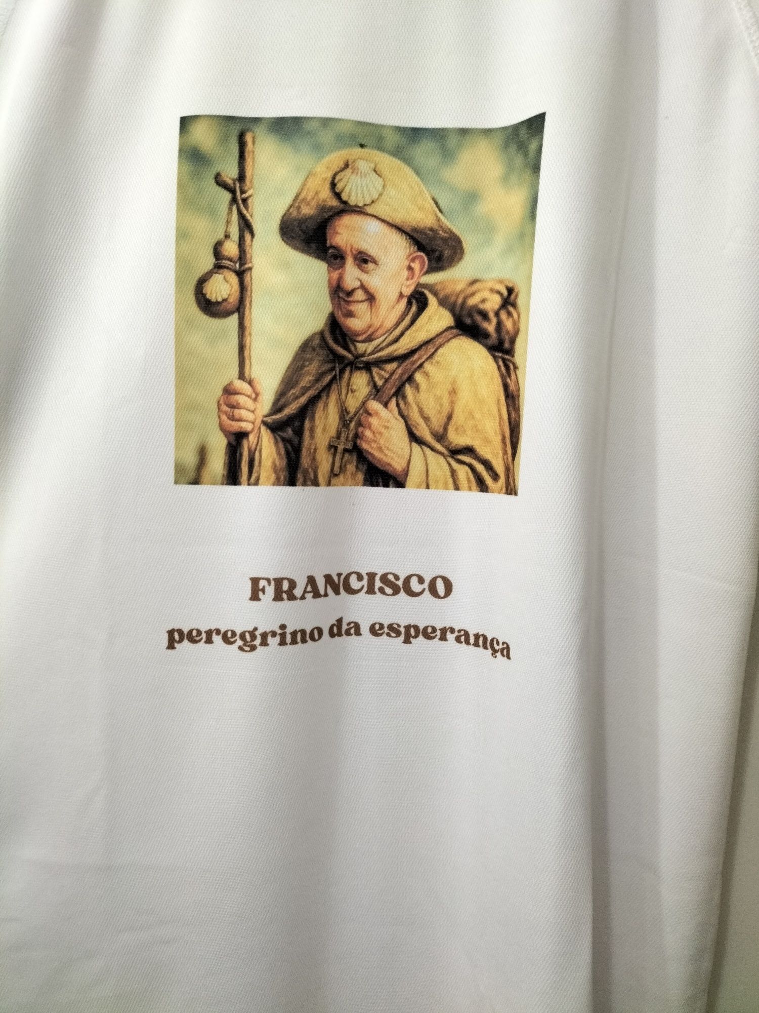 T shirt branca estampada