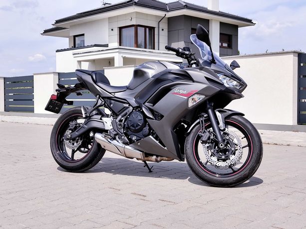 Kawasaki Ninja 650, 2022 rok, 800km przebiegu! Stan jak nowy! FV!