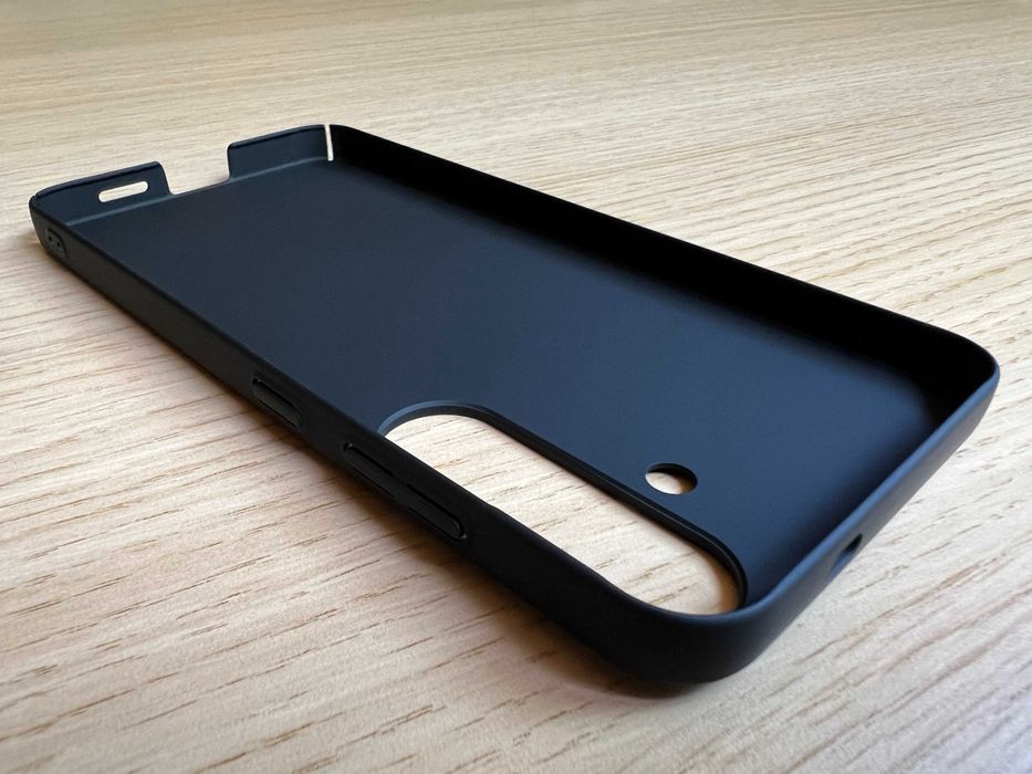 Samsung Galaxy S25 Plus чохол матовий пластик чорний тонкий чехол S25+