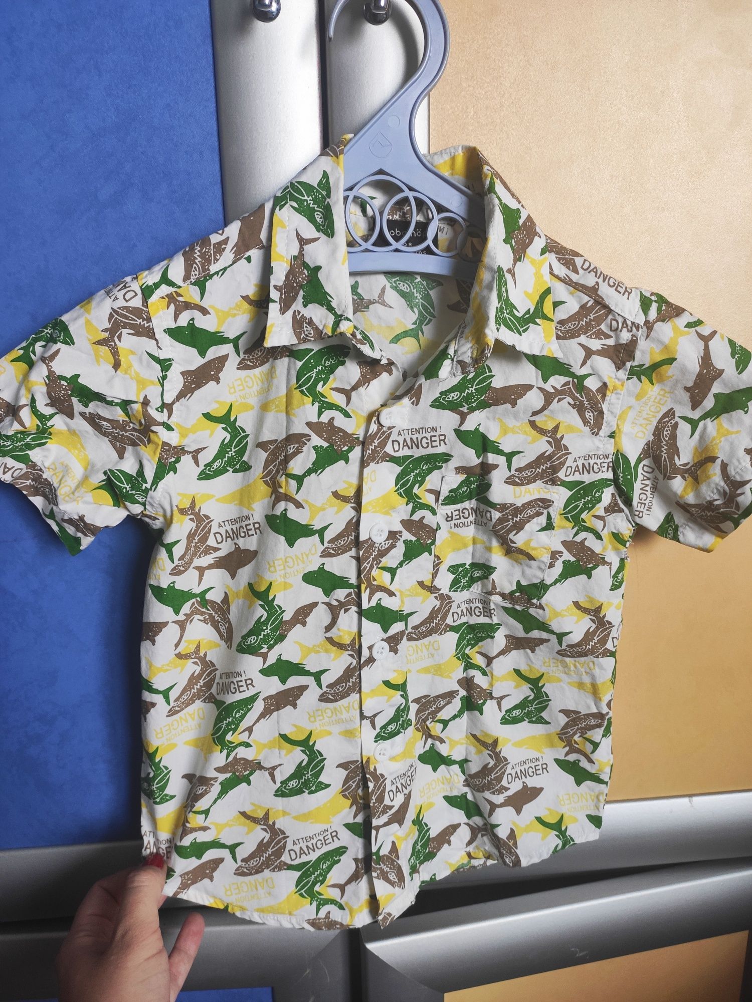 Рубашка гавайка для мальчика