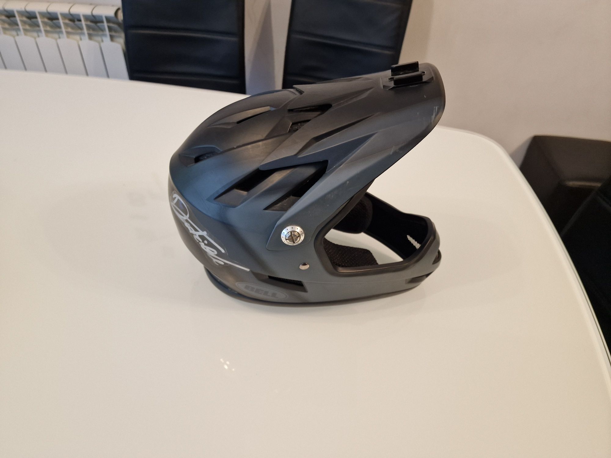 FULL FACE Bell Sanction SM 52-54 cm autograf Dawida Godźka