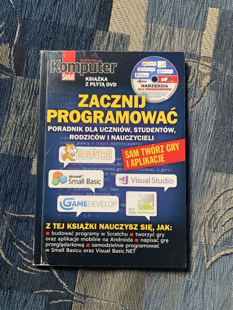 Książka Zacznij Programować Komputer Świat Scratch Poradnik