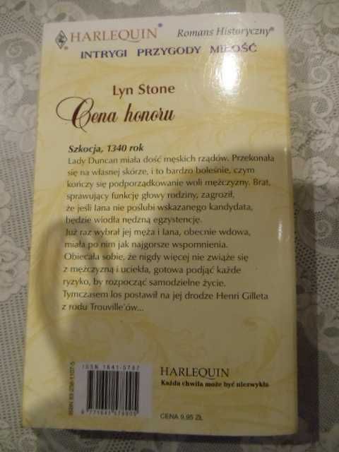 Książka Lyn Stone" Cena Honoru"