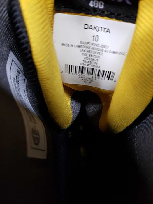 Buty robocze DAKOTA rozm 43 wkł 28,5 cm S3
