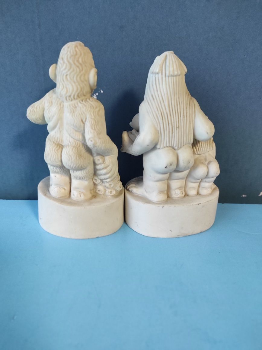Figurki vintage Adam i Ewa Erotyka