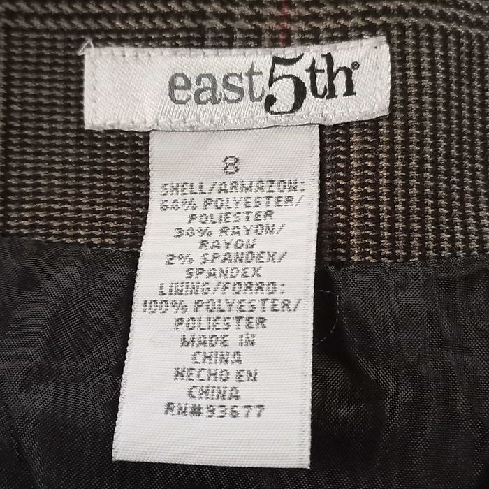 Шикарная длинная юбка в клетку. Юбка в пол East5Th