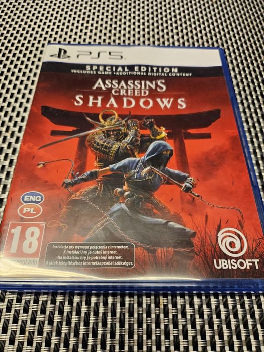 Assassins Creed Shadows PS5 . Płyta w idealnym stanie bez rys.  150 zł