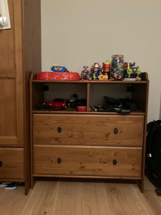 Meble dziecięce ikea brązowe