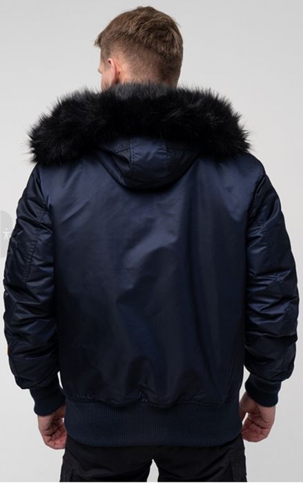 Теплая зимняя куртка-парка TOP GUN N-2B Nylon Jacket (2X/54-56 размер)