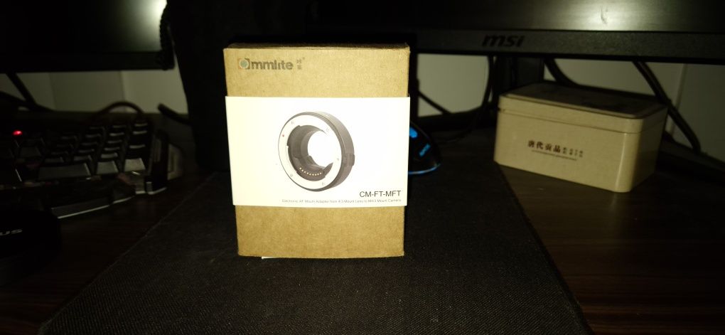Commlite Adapter bagnetowy Micro 4/3 / Olympus 4/3 FT/MFT - autofocus.