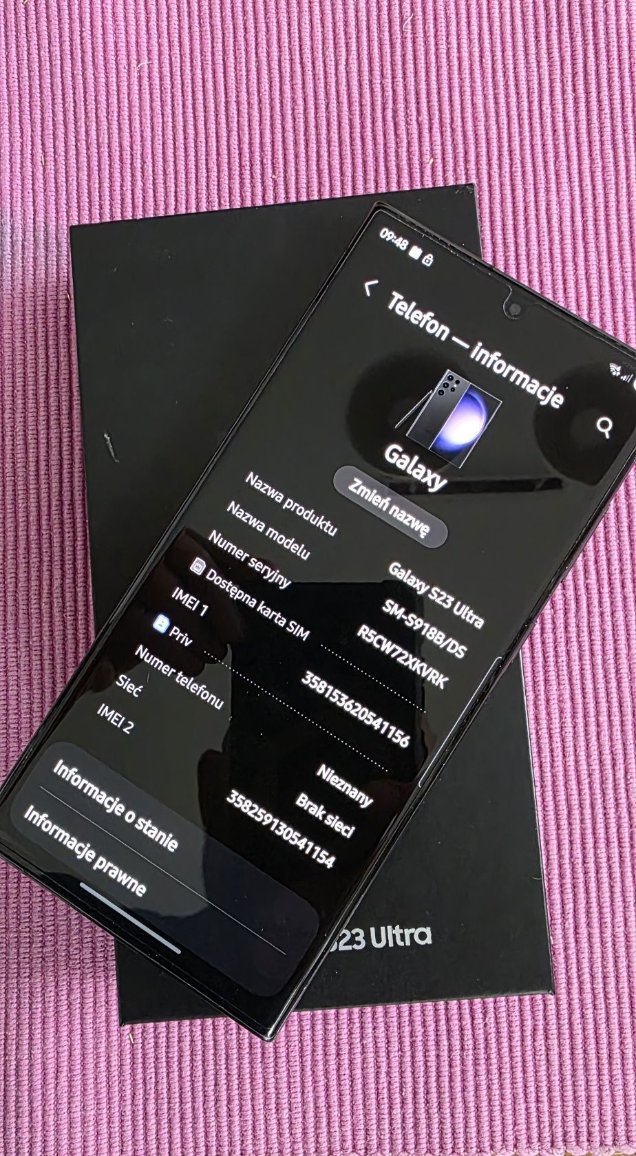 Samsung Galaxy S 23 Ultra 12/512