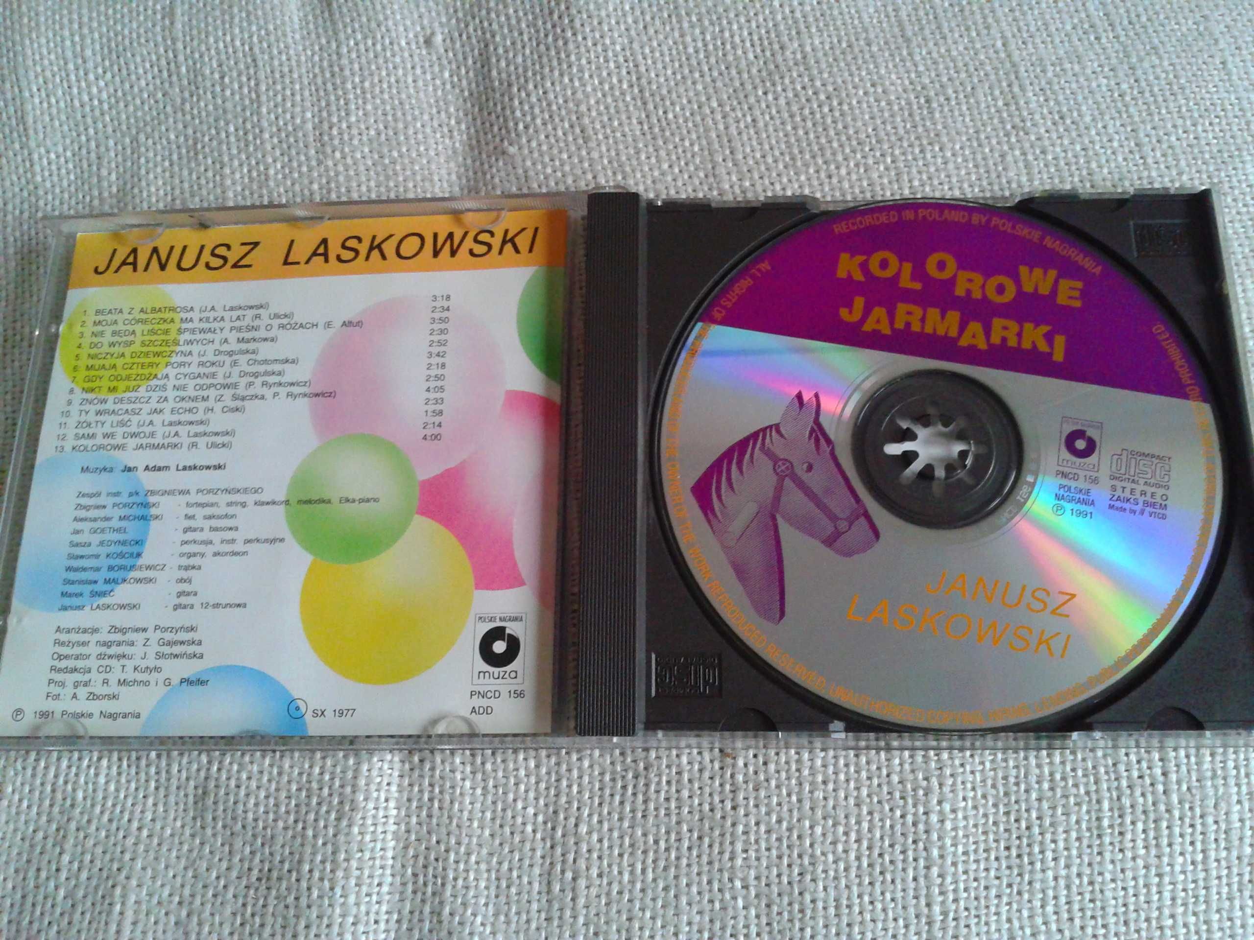 Janusz Laskowski - Kolorowe Jarmarki  CD