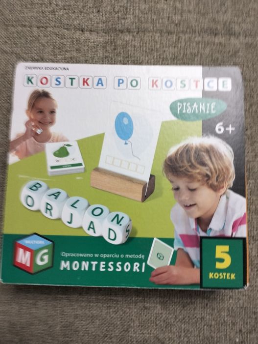 Kostka po kostce, gra edukacyjna