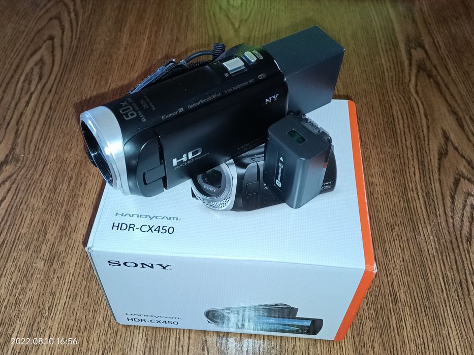 Kamera Sony HDR-CX450 + dodatkowa bateria