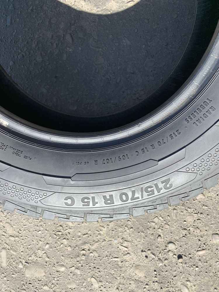 Шини 215/70 R15C Continental 6,8мм 215 70 15С