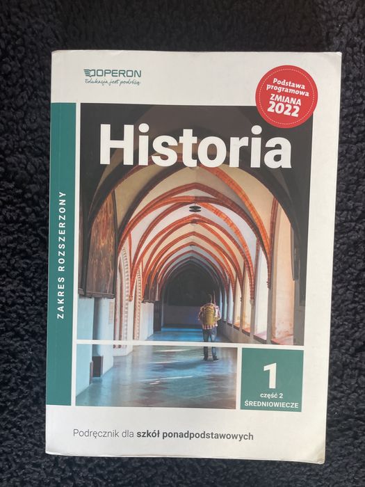 Podręcznik historia Operon klasa 1 część 2 zakres rozszerzony