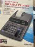 Maquina de Calcular Casio Dr T120 | impressão  termica