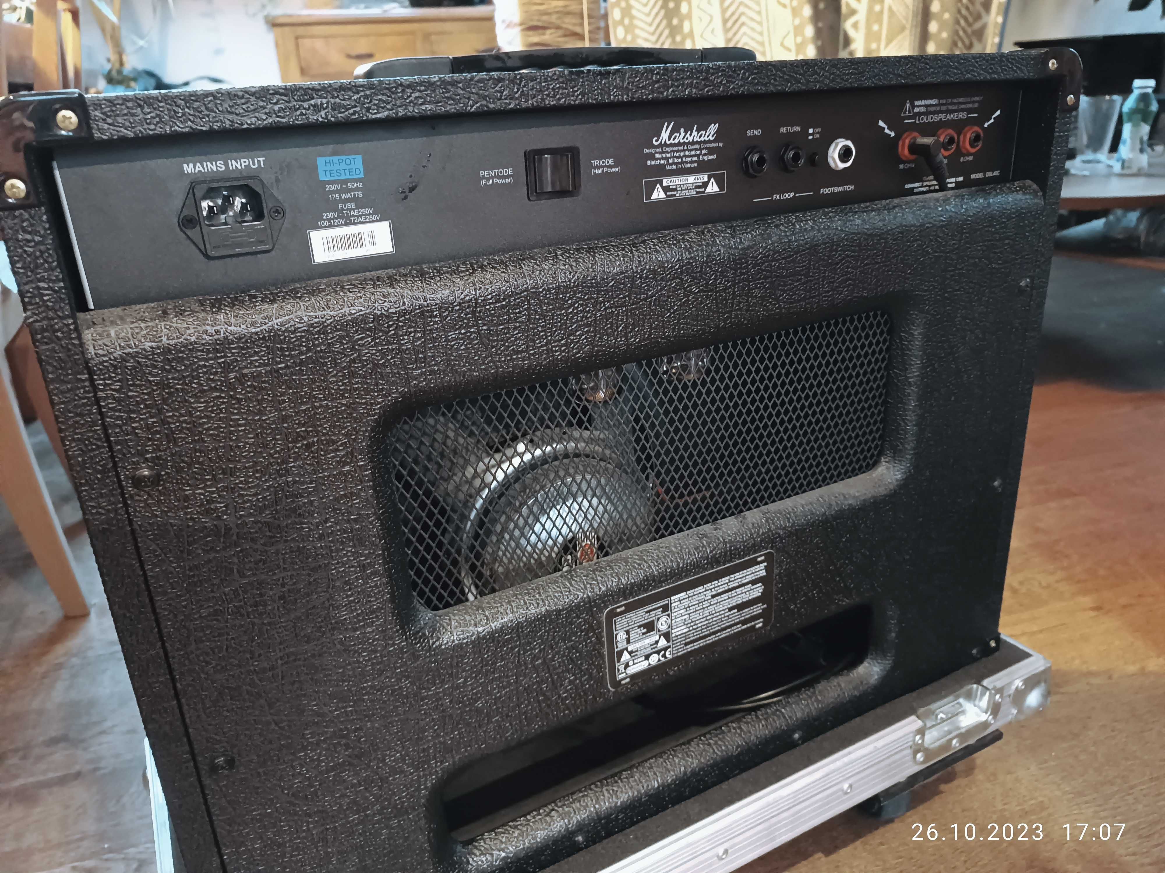 Marshall DSL 40C + Case Skrzynia na kółkach