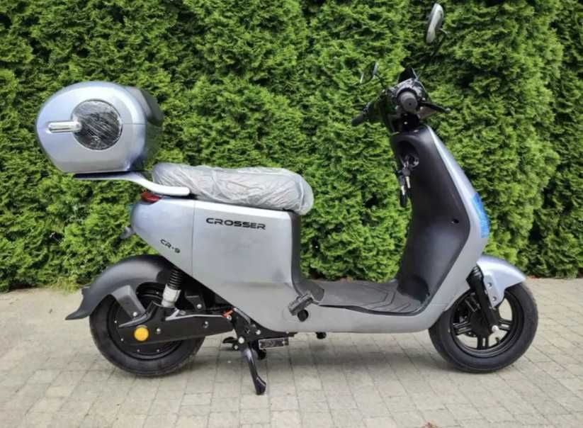 ТОП!Электроскутер Crosser мотор 1200W скоростной и выносливый\под все!