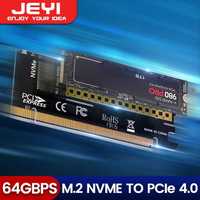 Адаптер JEYI M.2 NVMe M-key SSD to PCI-E 3.0 X16