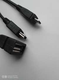 Перехідник usb - micro usb, USB- mini usb