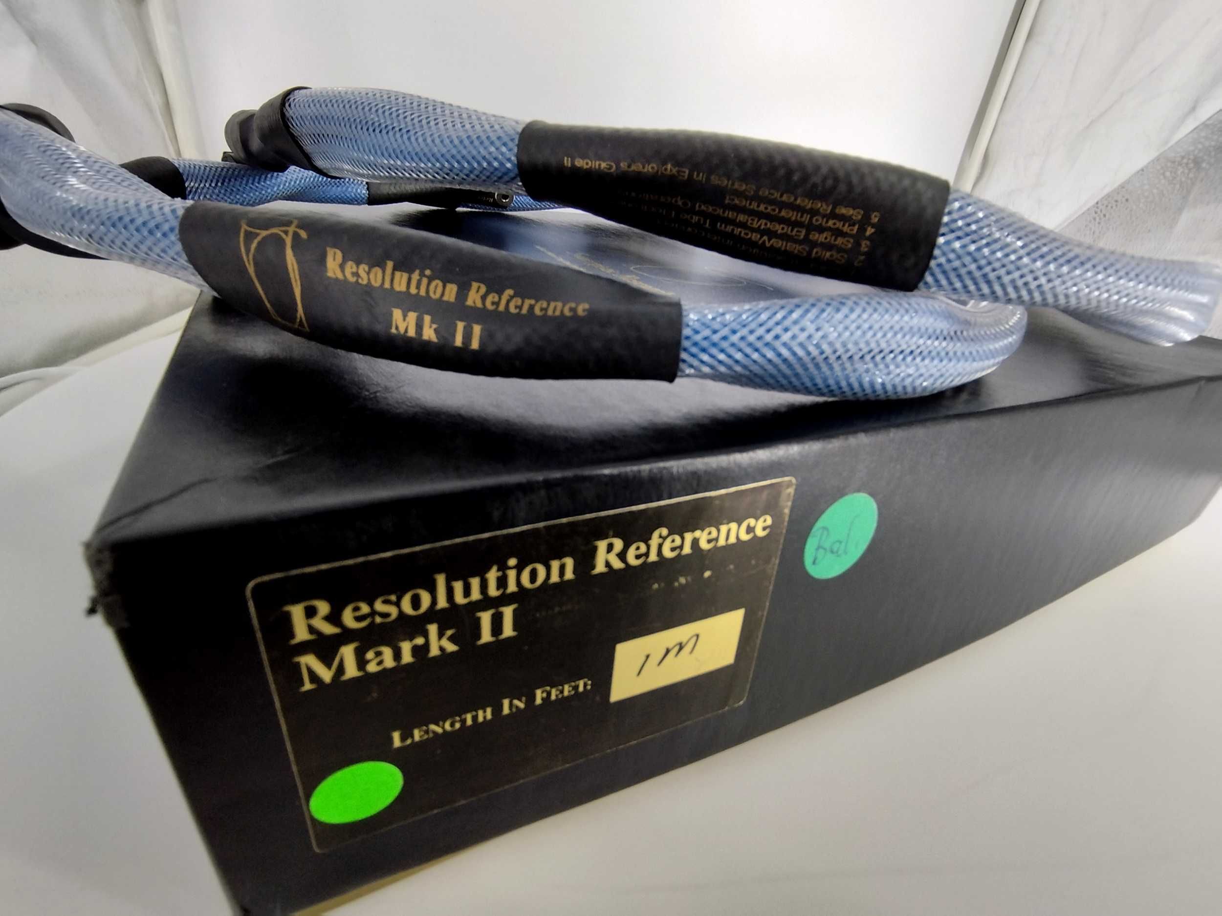 Synergistic Research Resolution Reference mk.II XLR
