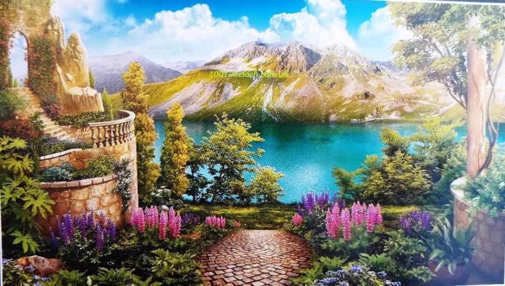 Фотообои готовые 3D 196*350