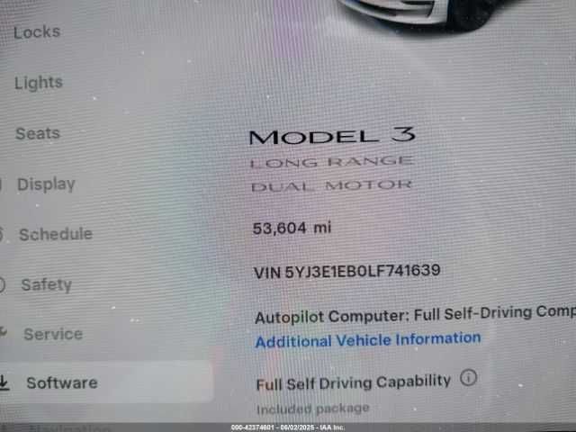Tesla Model 3 Long Range Dual Motor 2020 *