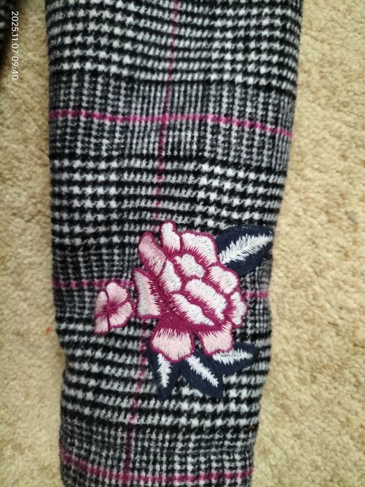 вовняне картате пальто для дівчинки S.Оliver на 5 років