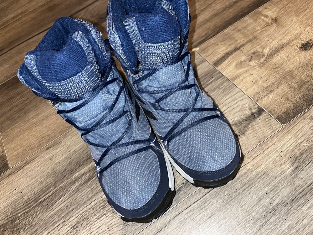 Kozaki kozaczki Adidas adisnow terrex r.34 wkł.22cm śniegowce zima