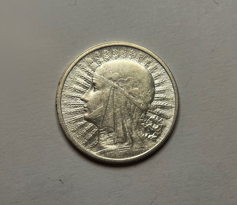 Moneta srebrna II RP 2 złote Polonia z 1933r.