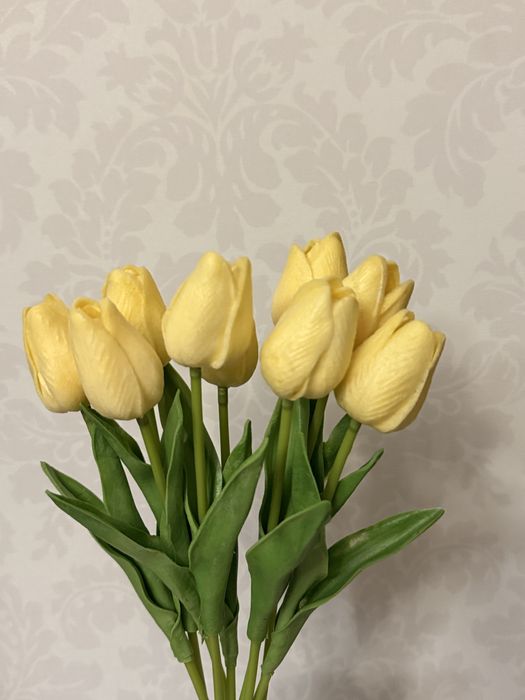 Штучні квіти, штучна гортензія, тюльпани