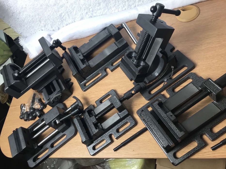 Тиски слесарные поворотные 100,125,150,200 мм. ТВ, НГФ,