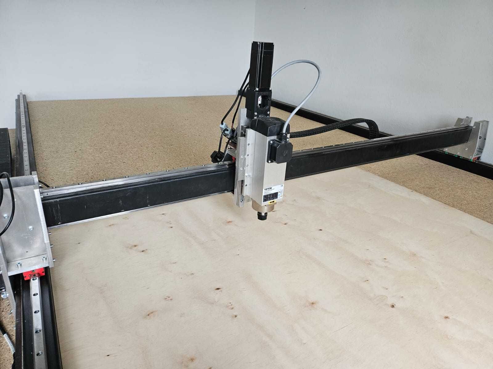 Frezarka CNC 4x2m do drewna pleksi sklejka plotter