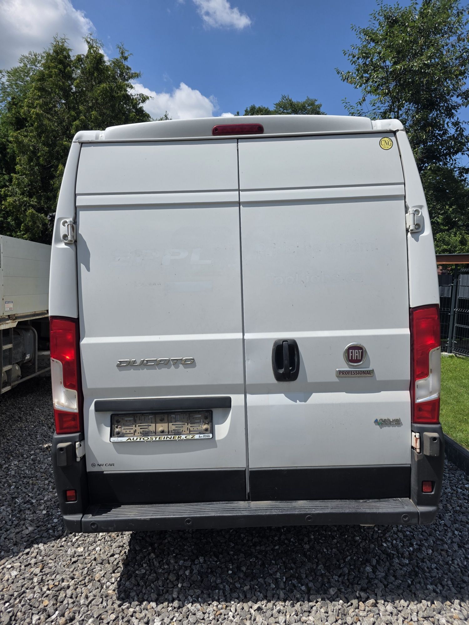 Fiat Ducato 3.0 CNG 2020, przebieg 198 000 km, uszkodzony, Cena netto