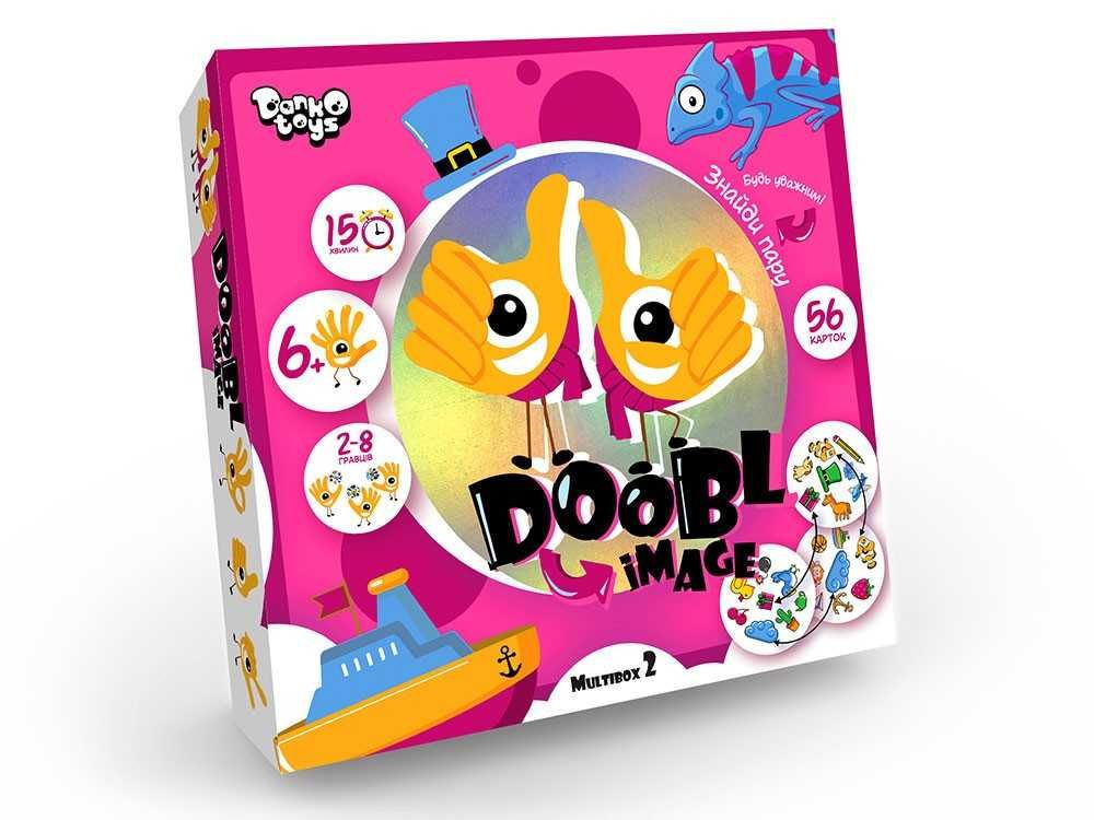 Игра DOOBL IMAGE большая (найди пару, дабл, доббль) Danko Toys