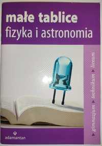 Małe tablice fizyka i astronomia