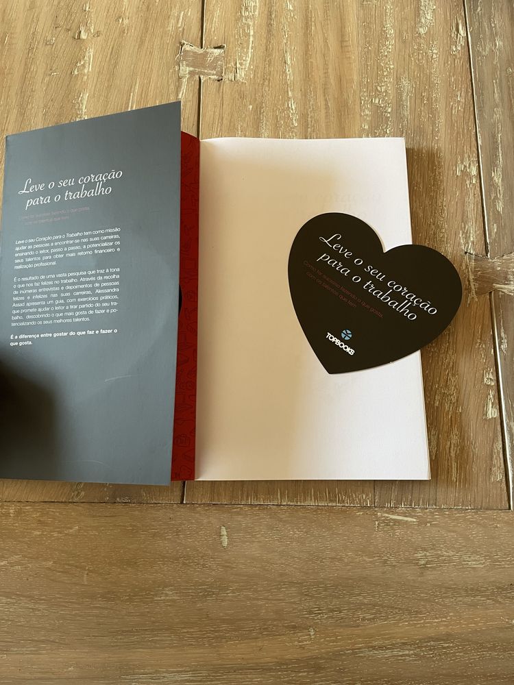 Livro Leva o seu coraçao para o trabalho